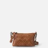 Bandolera BIBA Mulberry de piel