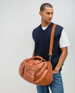 Bolsa de viaje BIBA Stuart de piel