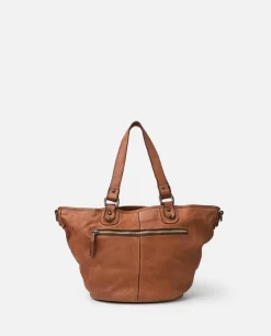 Bolso de hombro BIBA Boston de piel